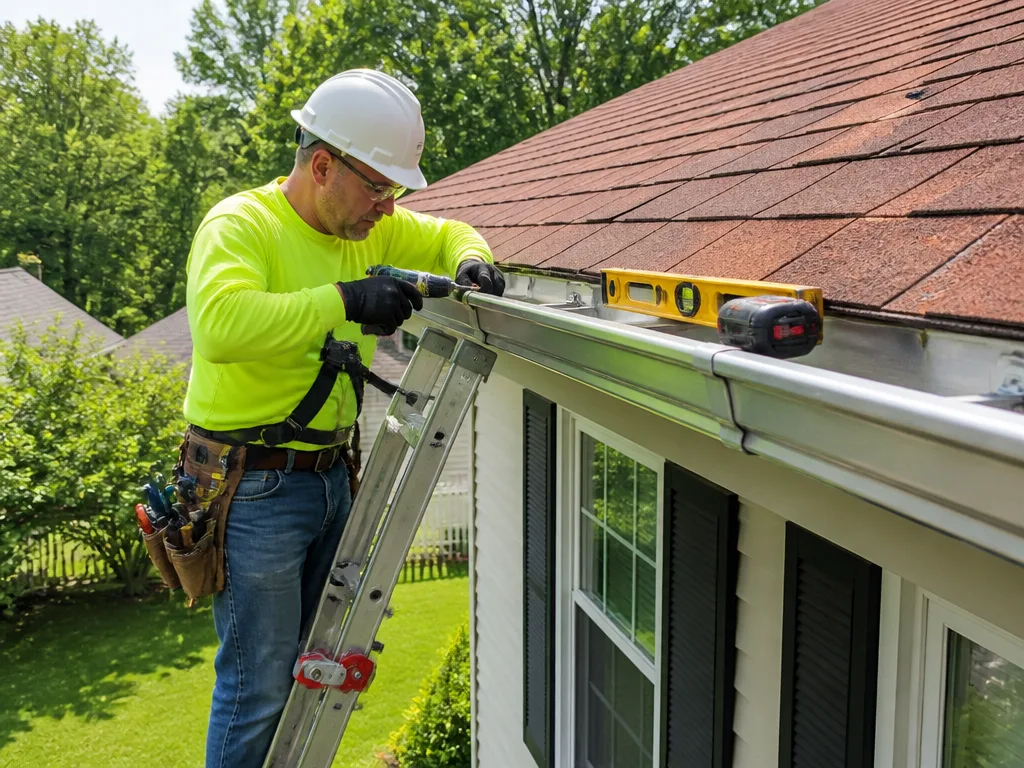 Aluminum Gutter Installation