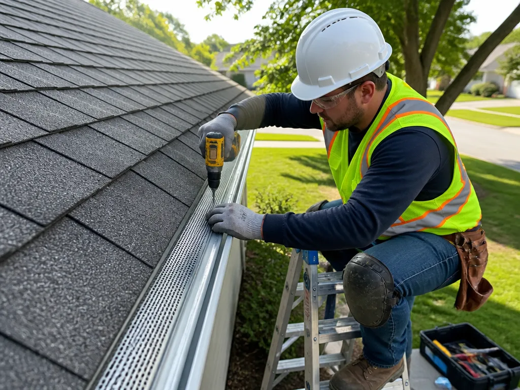 Gutter Guard Installation