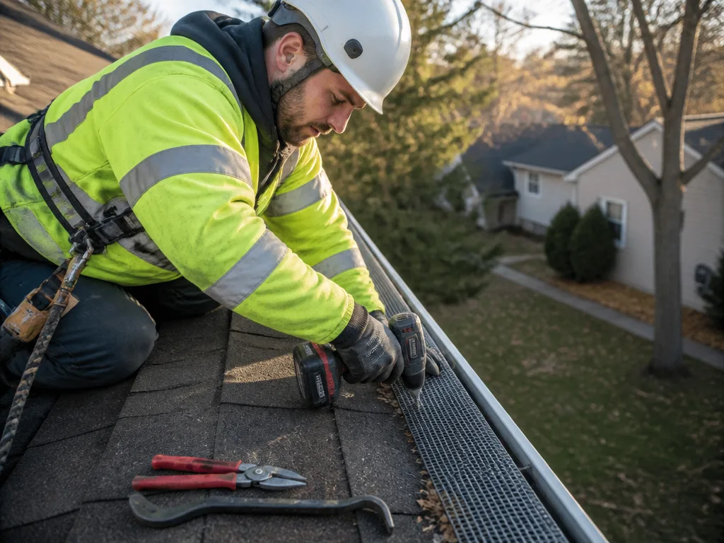 Leaf Guard Installation